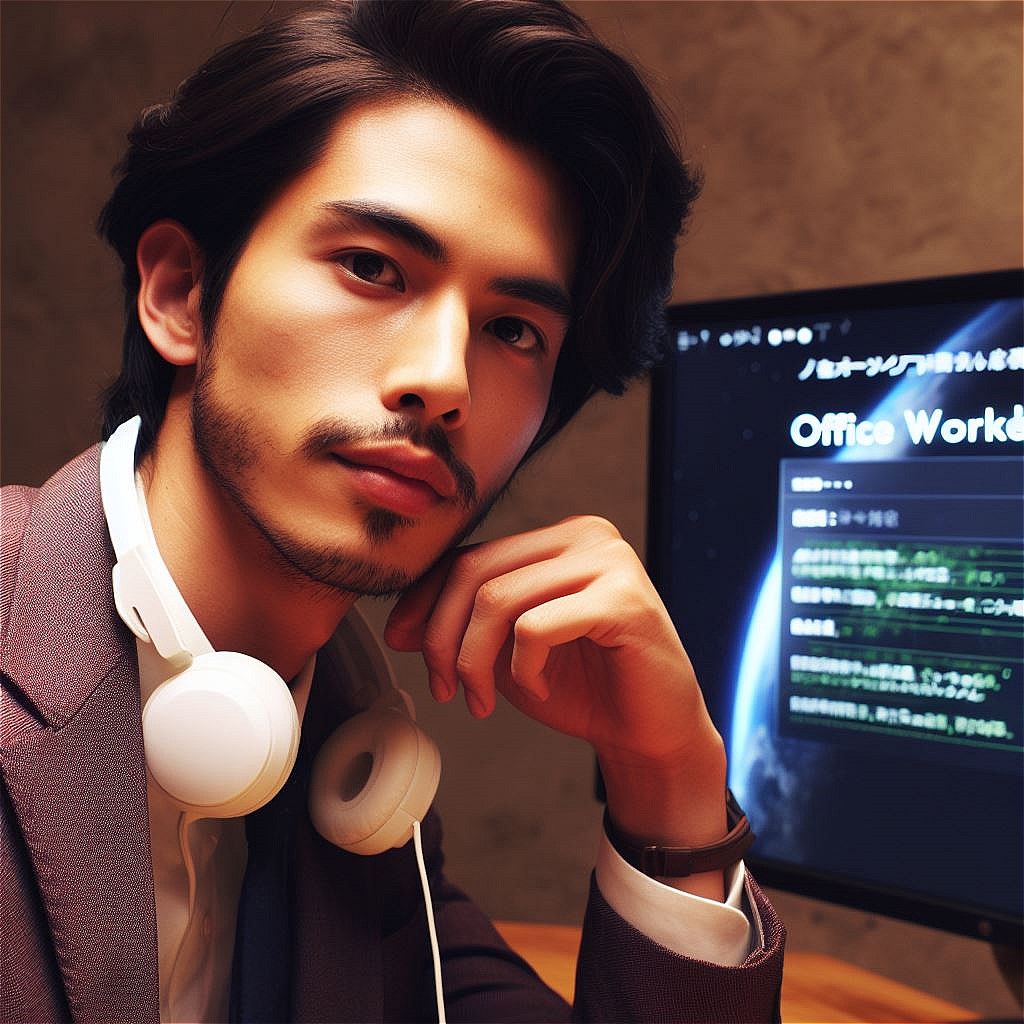 アースという名前でログインした、フツーのゲーム好き会社員・田中大地。
